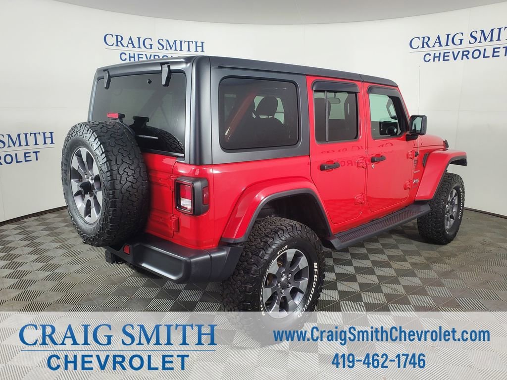 Used 2019 Red Jeep Sahara image 5