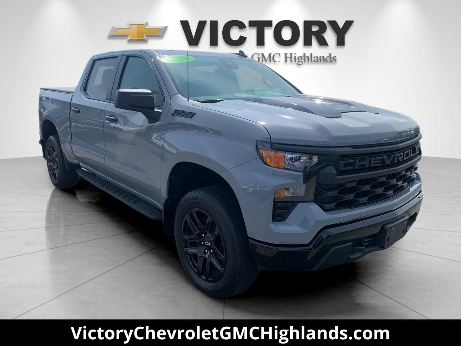 Used 2025 Slate Gray Metallic Chevrolet Custom Trail Boss image 1