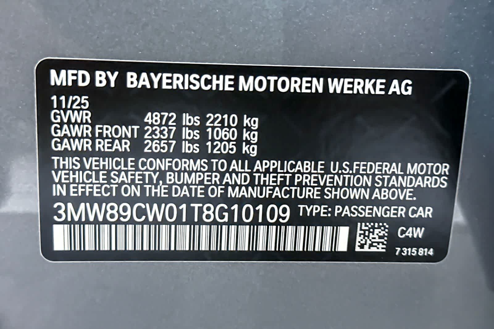 Used 2026 Skyscraper Grey Metallic BMW 330i xDrive image 26