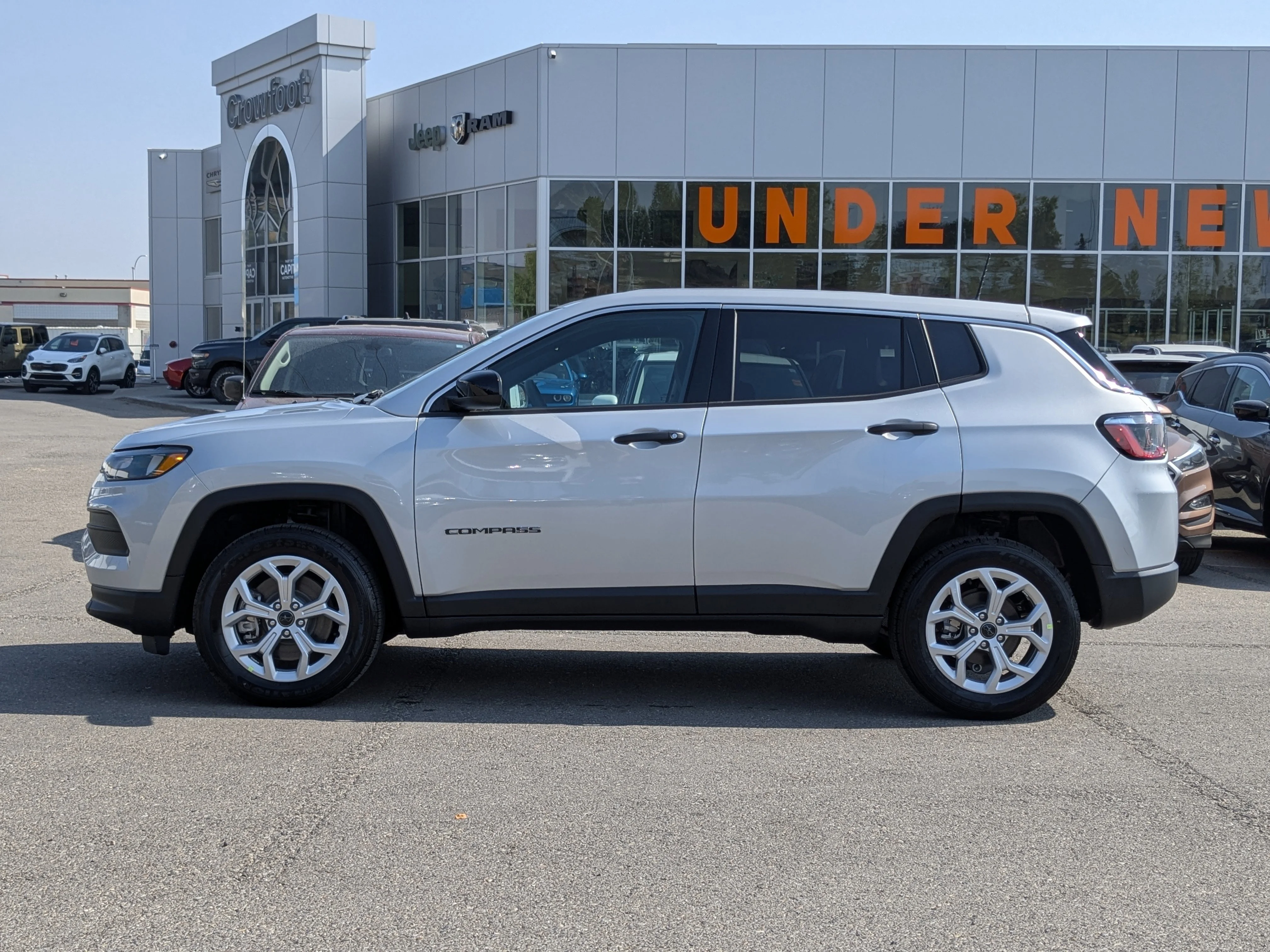New 2026 Silver Jeep Sport - Forward Collision Warning - LED Head Lamps - Heated Seats and More! image 5