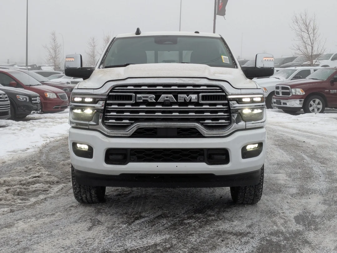 New 2026 White RAM Limited Longhorn - - Bison Brown Premium Leather - Longhorn Level 1 Equip - 5th W & Gn Prep & More! image 3