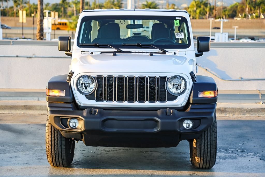 New 2026 Bright White Clearcoat Jeep Sport image 3