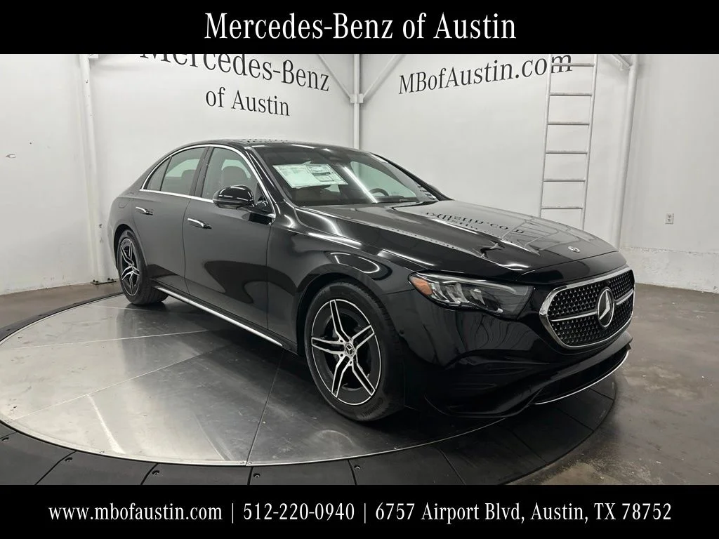 New 2027 Black Mercedes-Benz E 350 image 1