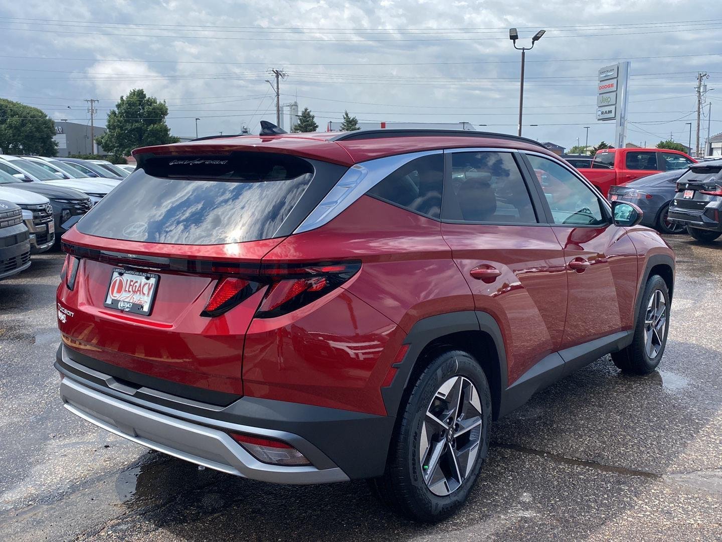 New 2026 Ultimate Red Hyundai SEL FWD image 5