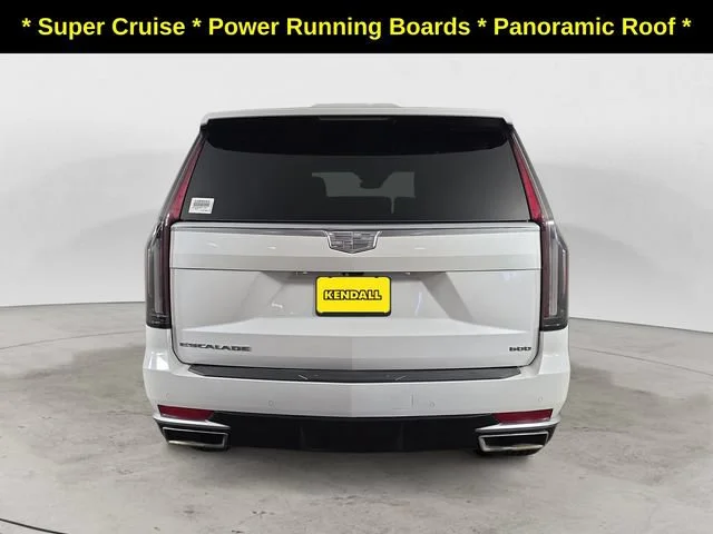 Used 2021 White Cadillac Premium Luxury image 4