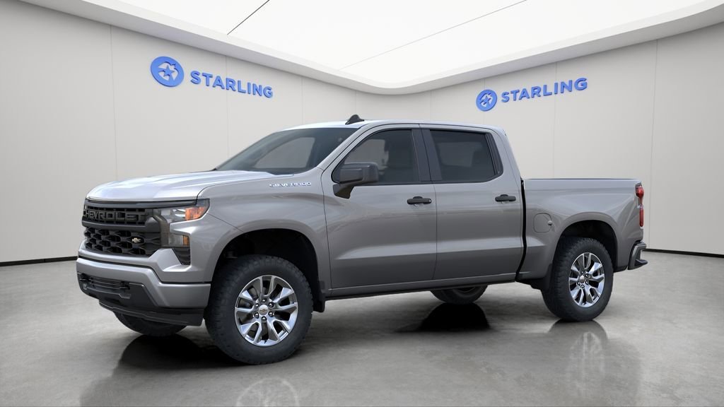 New 2026 Sterling Gray Metallic Chevrolet Custom image 3