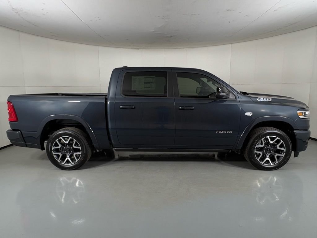 New 2026 Forged Blue Metallic Exterior Paint RAM Laramie image 9