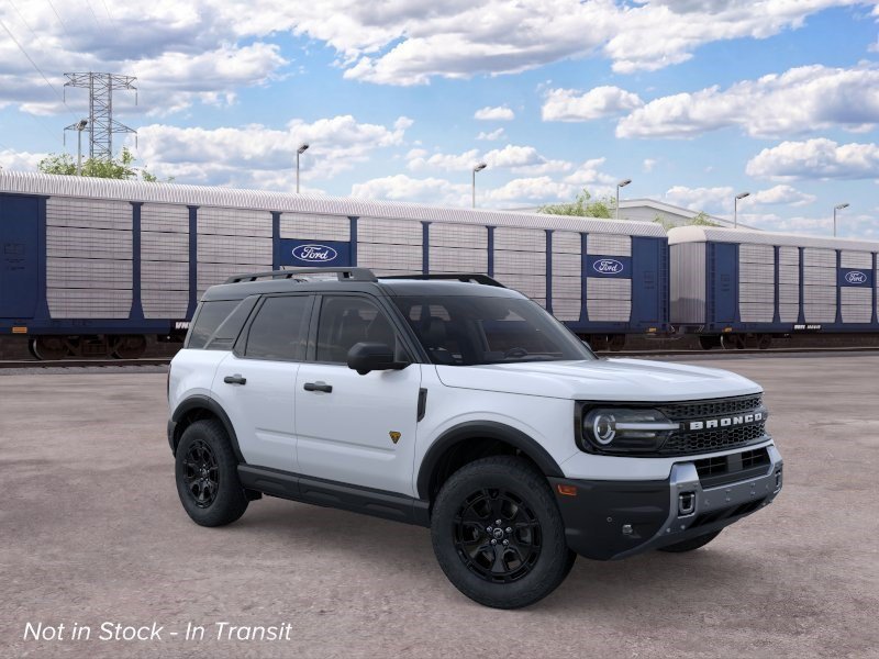 New 2026 Space White Metallic Ford Badlands image 8