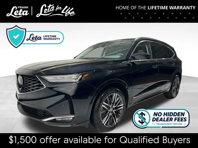 New 2026 Acura MDX Advance Package