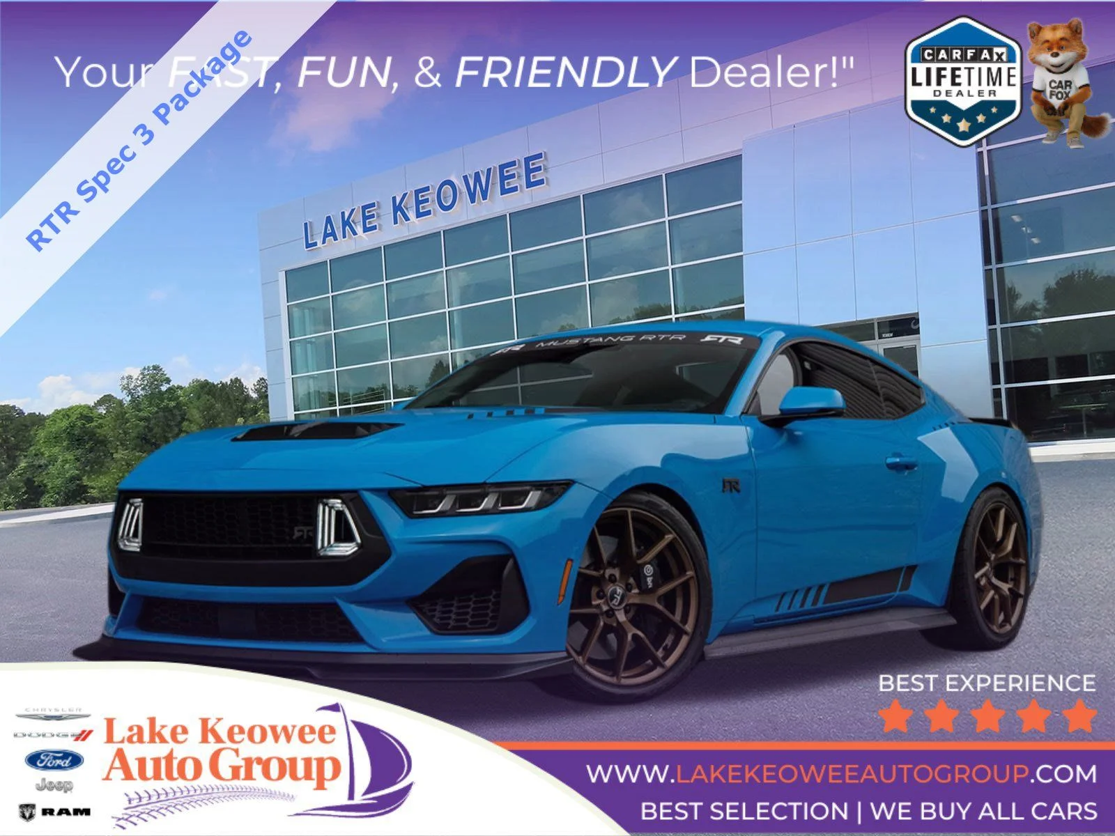 Pre-Owned 2025 Ford Mustang GT Premium with RTR Spec 3 Package 2