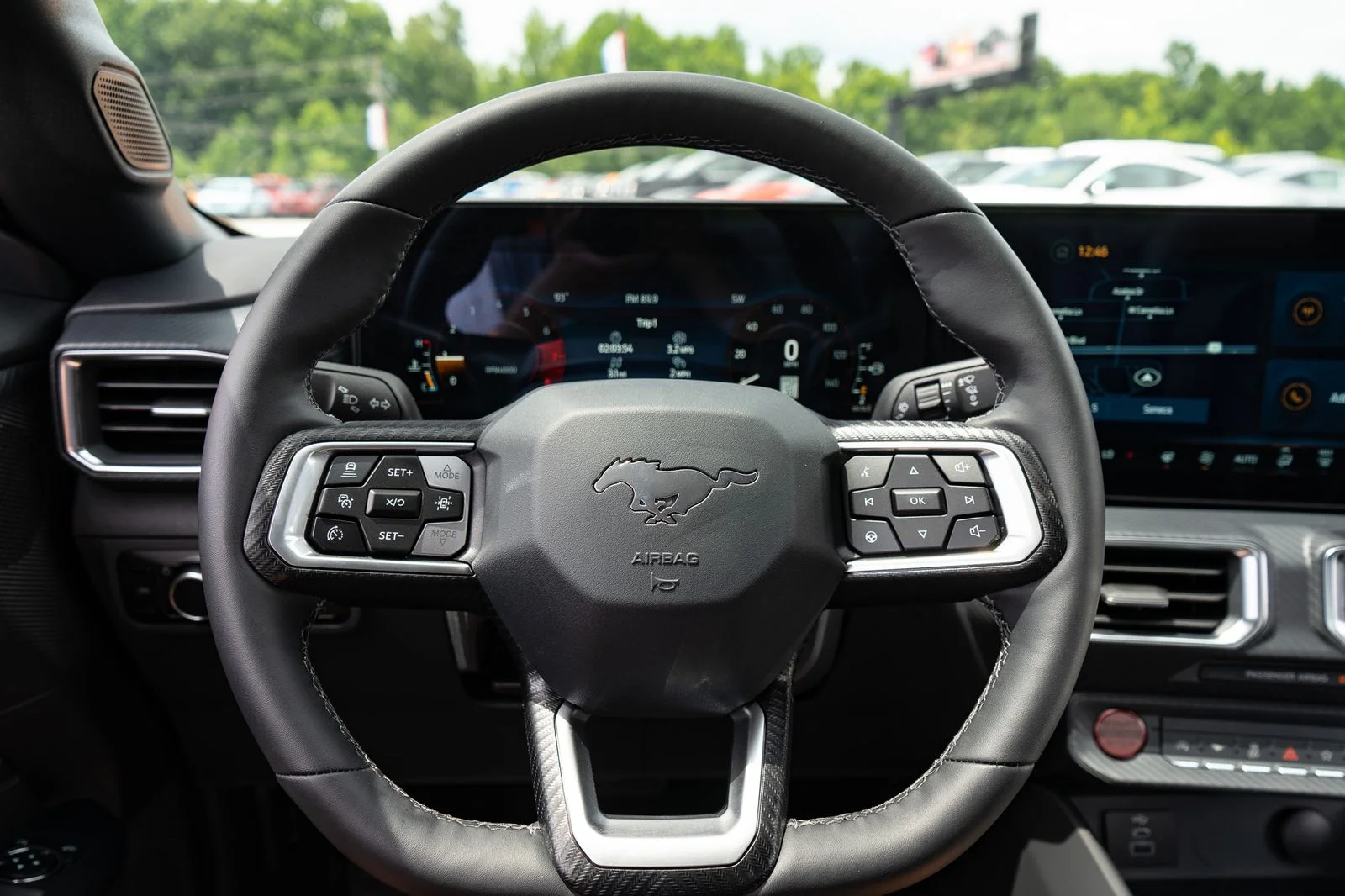 New 2026 Orange Fury Metallic Tri-coat Ford EcoBoost® Premium Fastback image 25