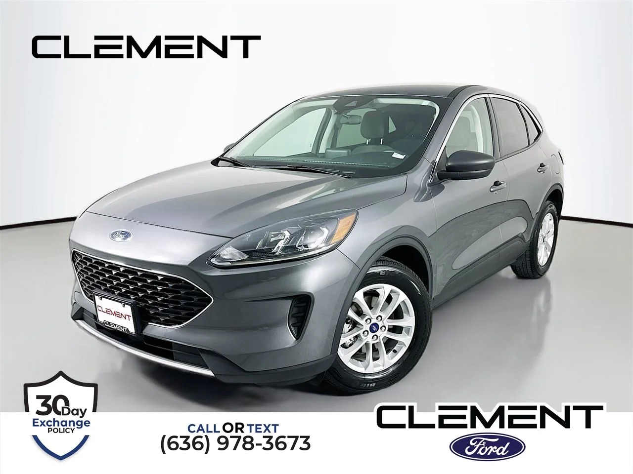 Certified Used 2022 Gray Metallic Ford SE image 1