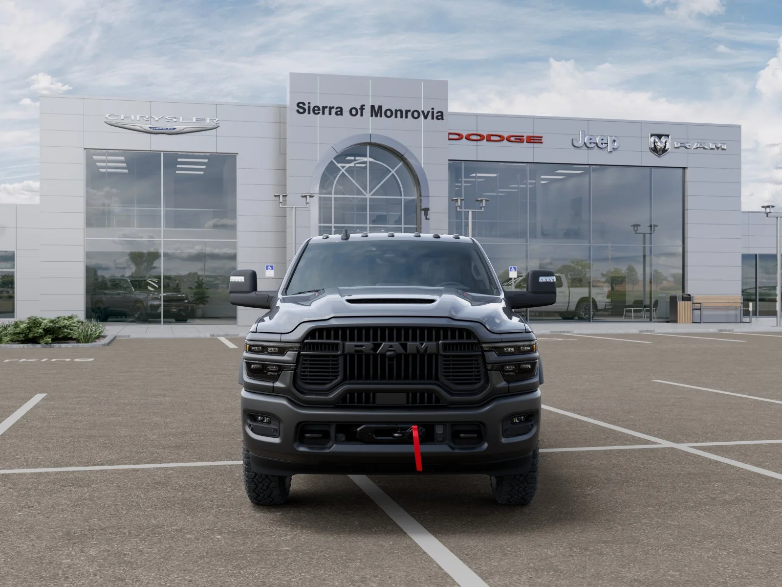 New 2026 Ceramic Gray Clear-Coat Exterior Paint RAM Power Wagon image 32