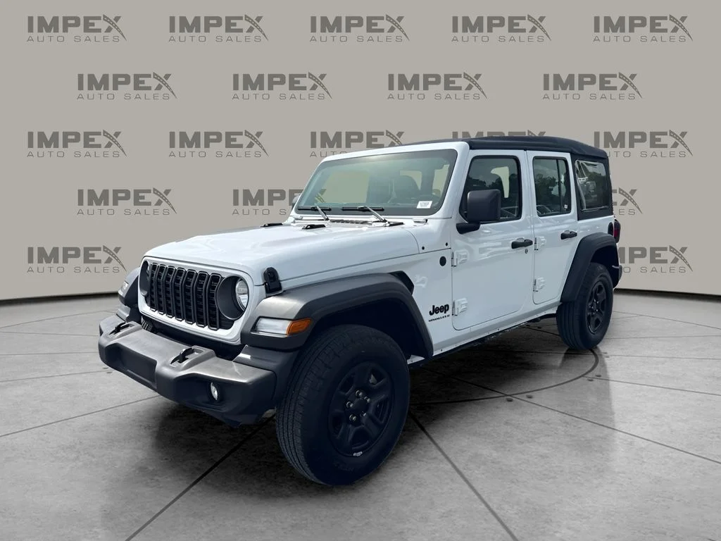 Used 2025 White Jeep Sport image 1