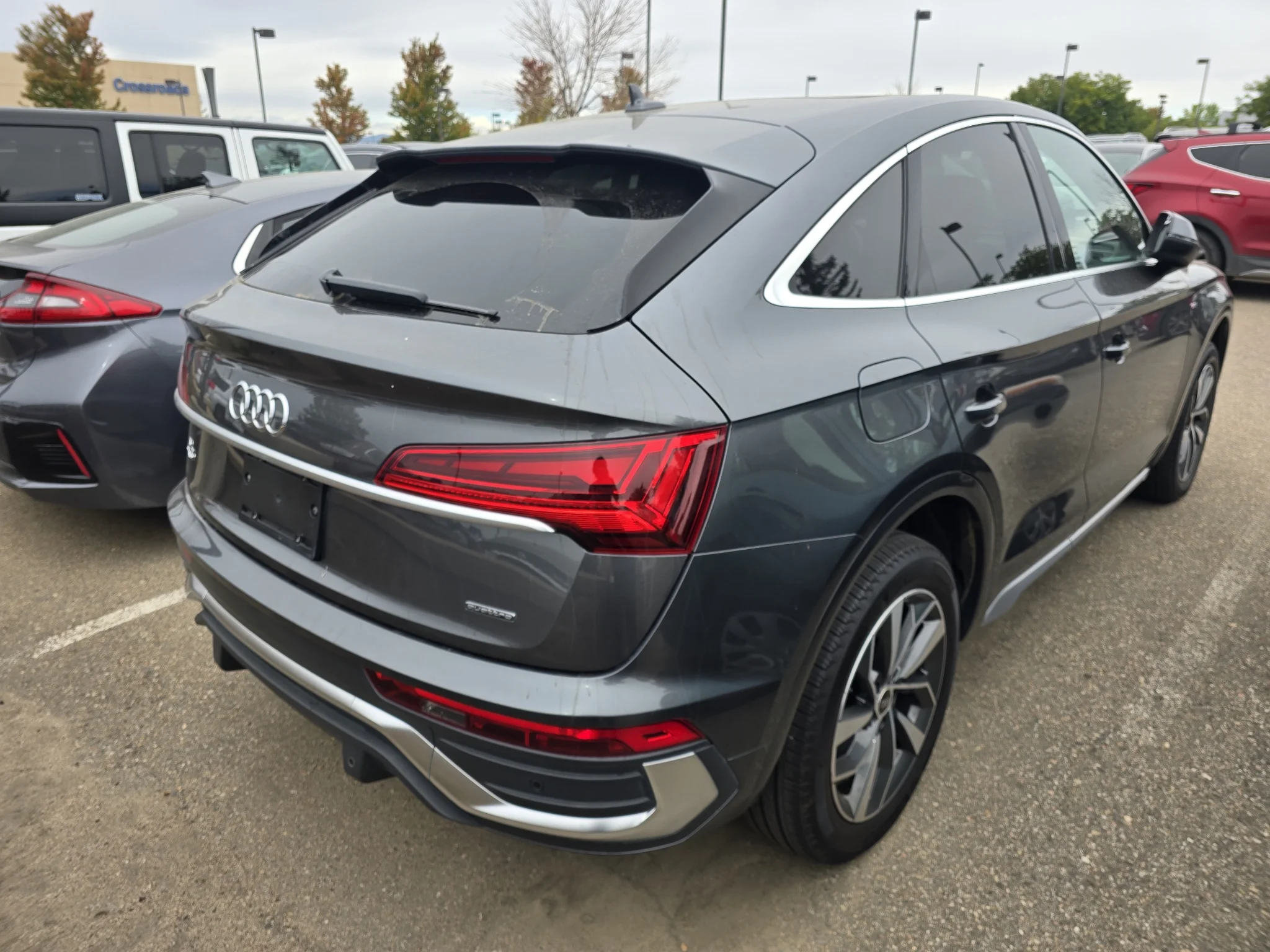 Used 2023 Daytona Gray Pearl Effect Audi S line Premium Plus image 16