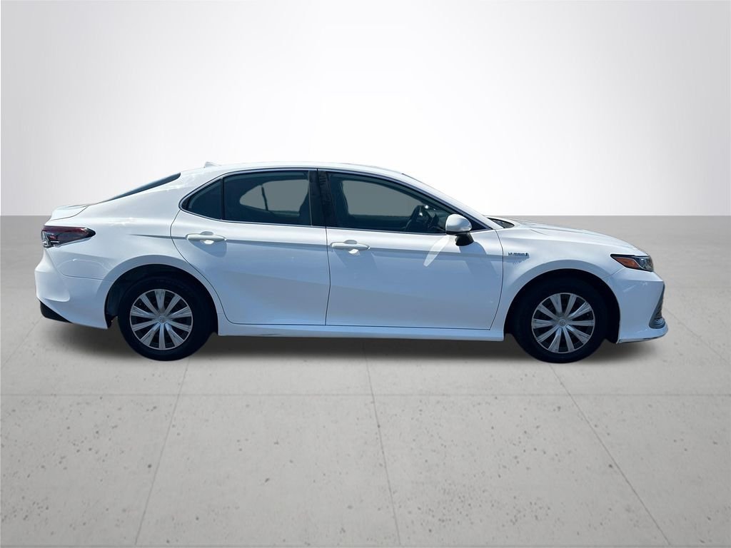 Used 2021 White Toyota LE image 6