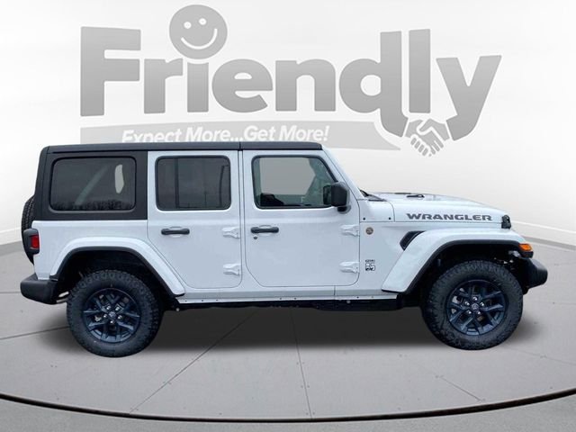 New 2026 Bright White Clear-Coat Exterior Paint Jeep 85th Anniversary Edition image 4