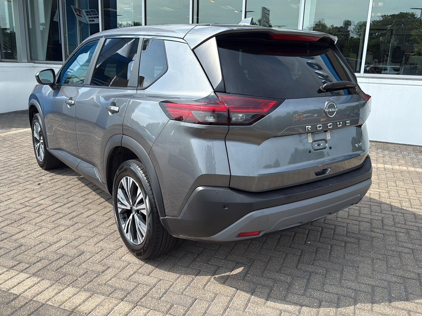 Used 2023 Gun Metallic Nissan SV image 3