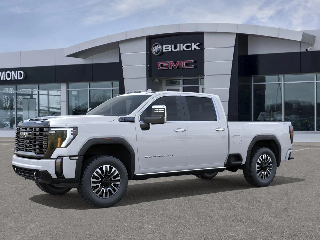 New 2026 Glacier White Tricoat GMC Denali Ultimate image 2