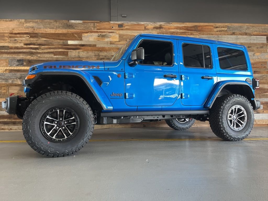 New 2026 Hydro Blue Pearl-Coat Exterior Paint Jeep Rubicon X image 58