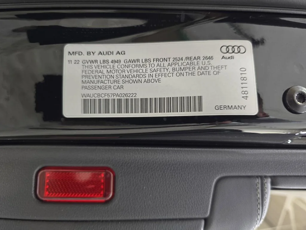 Used 2023 Black Audi Premium Plus image 35