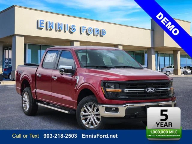New 2026 Ruby Red Metallic Tinted Clearcoat Ford XLT image 1