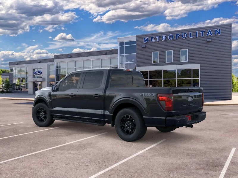 New 2026 Agate Black Metallic Ford XLT image 4