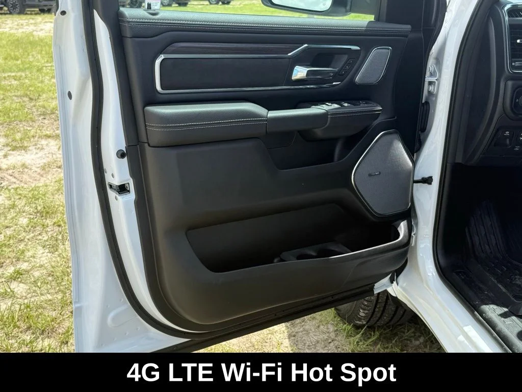 New 2026 Bright White Clear-Coat Exterior Paint RAM Laramie image 28