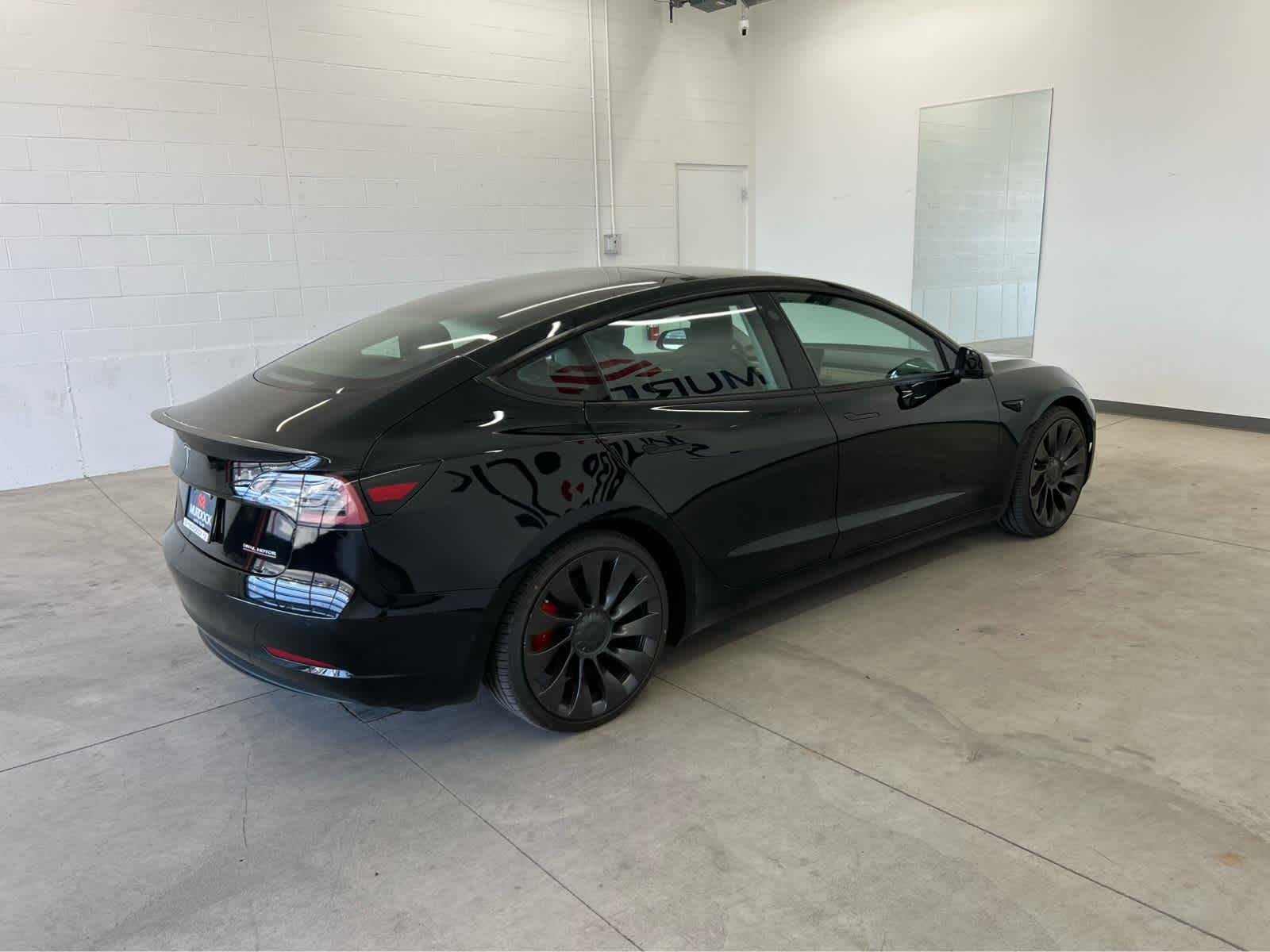 Used 2022 BLACK Tesla Performance image 4