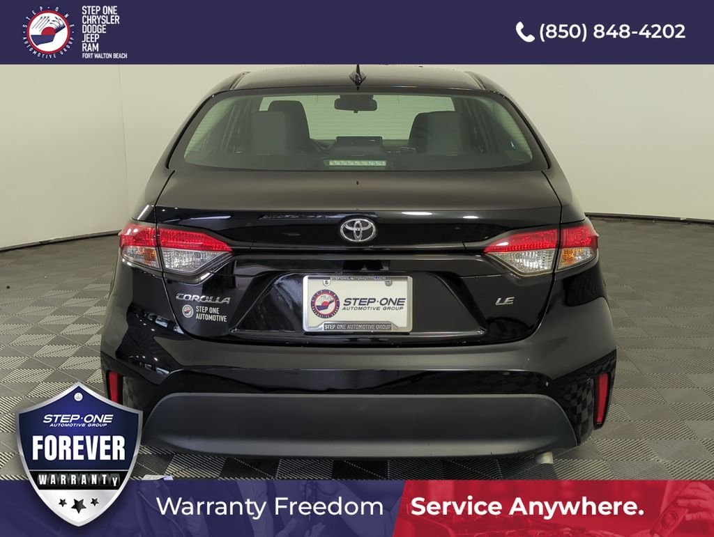 Used 2023 Black Toyota LE image 5
