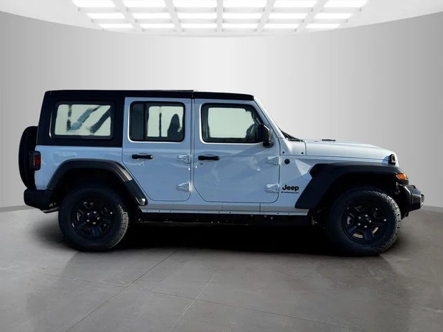 New 2026 Bright White Clear-Coat Exterior Paint Jeep Sport image 8
