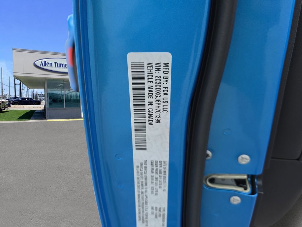 Used 2023 B5 Blue Pearlcoat Dodge R/T Scat Pack image 38