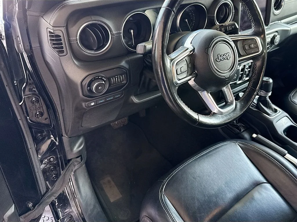 Used 2022 Black Jeep Unlimited Sahara 4xe image 10