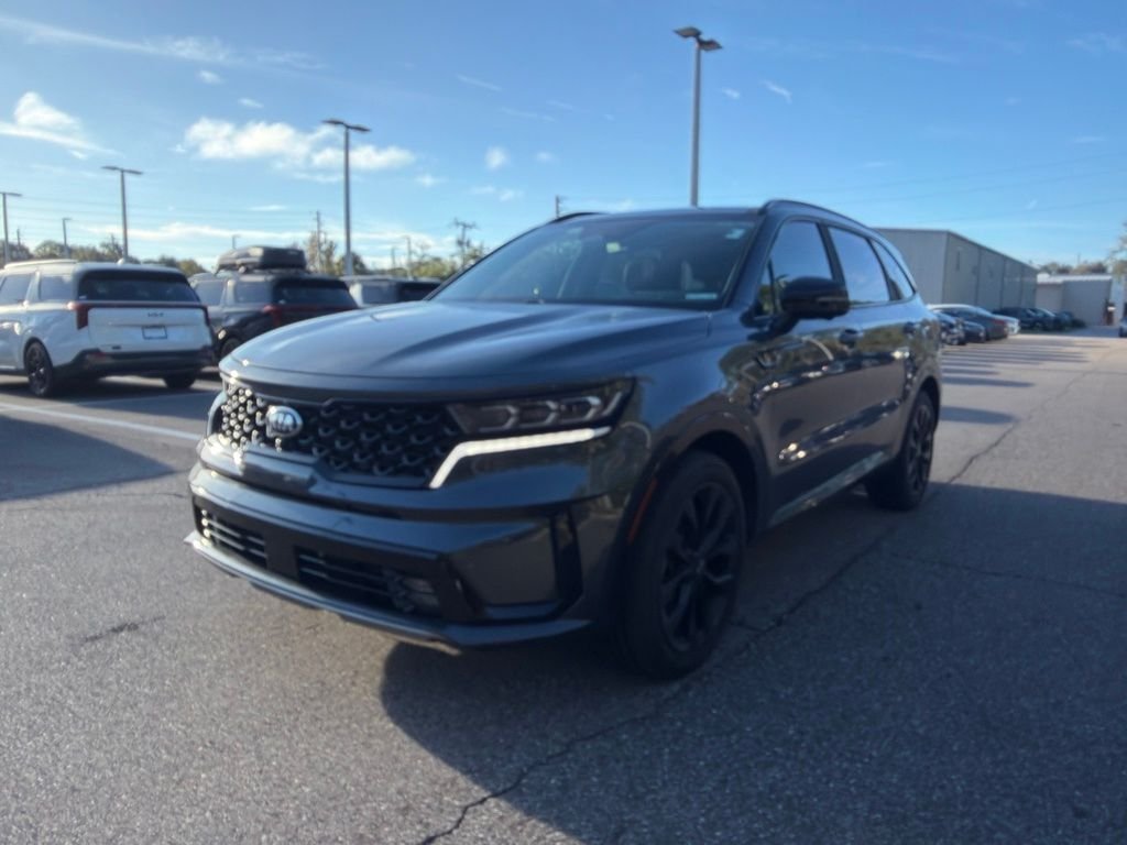 Used 2021 Gravity Gray Kia SX-Prestige image 8