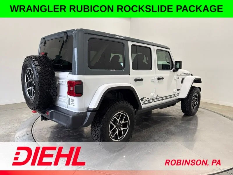 New 2026 Bright White Clearcoat Jeep Rubicon image 7