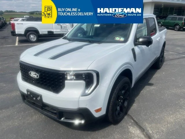 New 2025 Space White Metallic Ford Lariat image 1