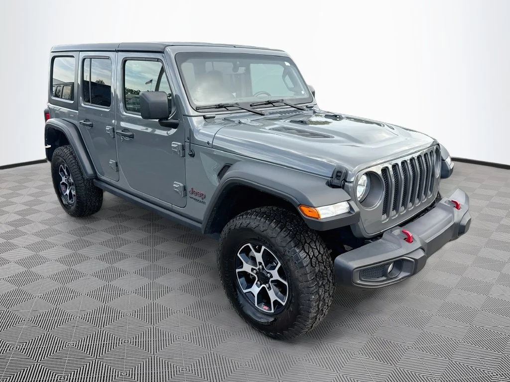 Used 2022 Gray Jeep Unlimited Rubicon image 4