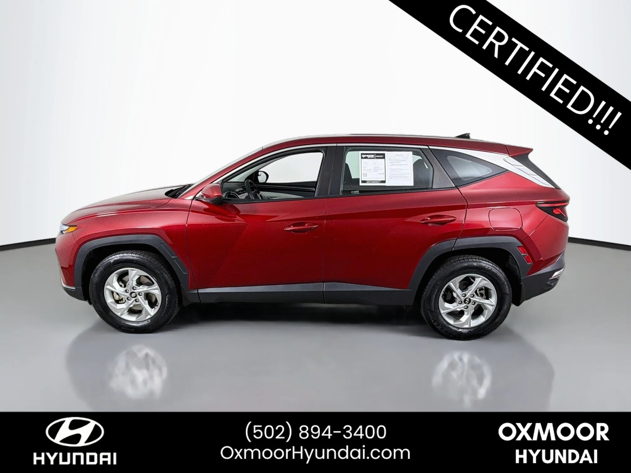 Certified Used 2024 Ultimate Red Hyundai SE image 4
