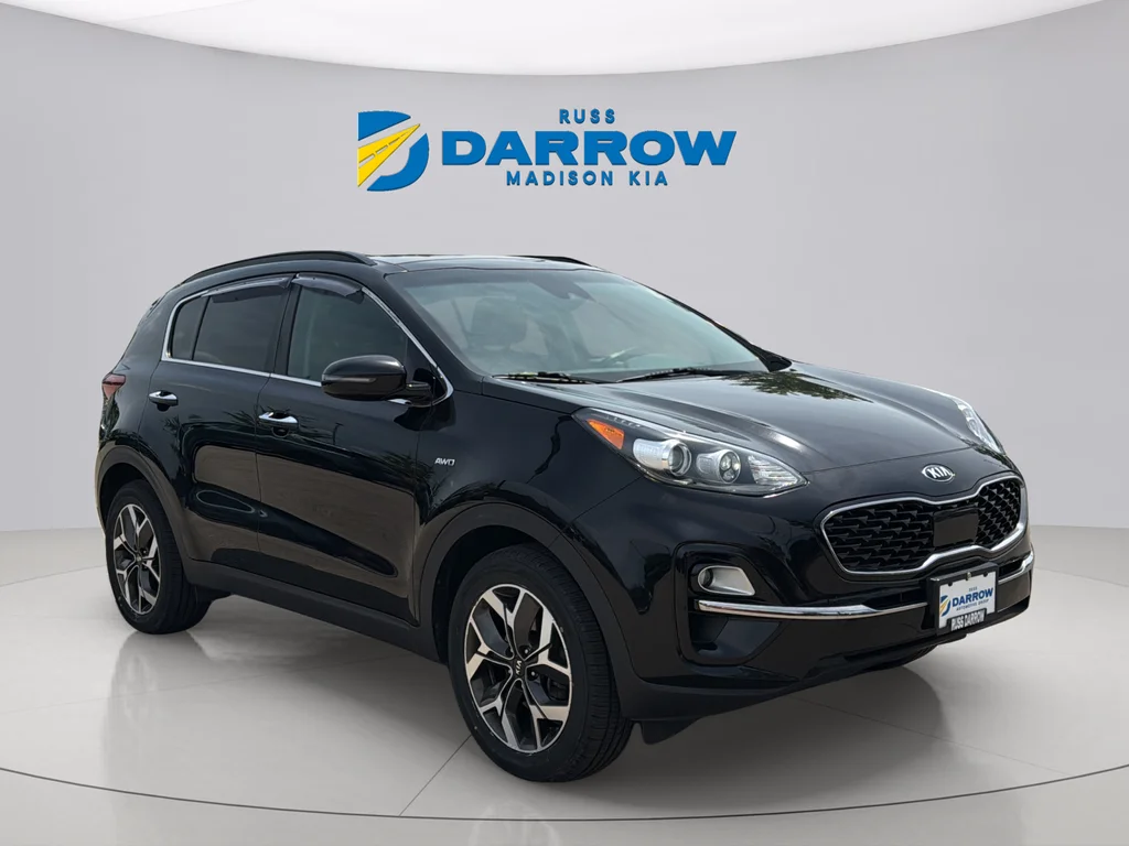 Used 2020 Black Cherry Pearl Kia EX image 7