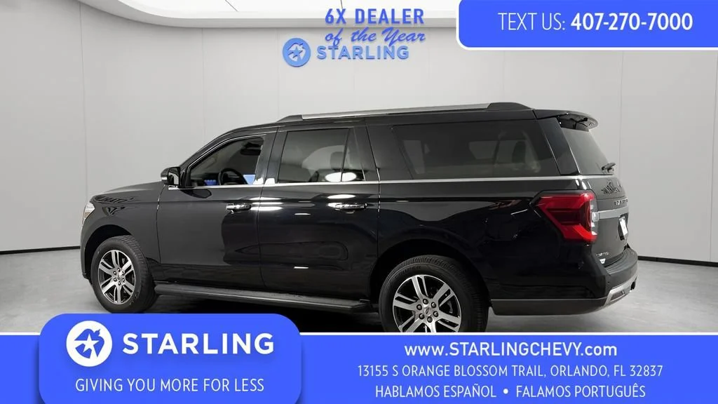 Used 2024 Black Ford Limited MAX image 12