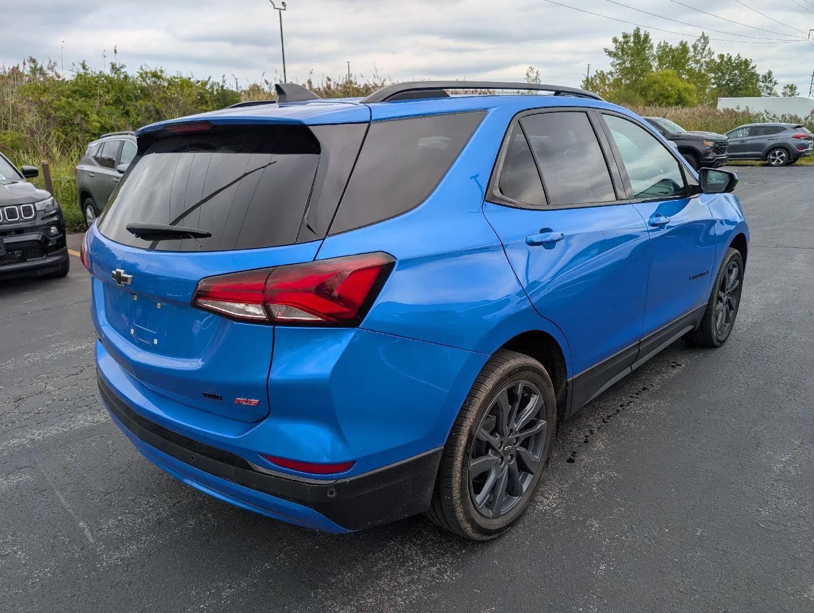 Used 2024 Riptide Blue Metallic Chevrolet RS image 10
