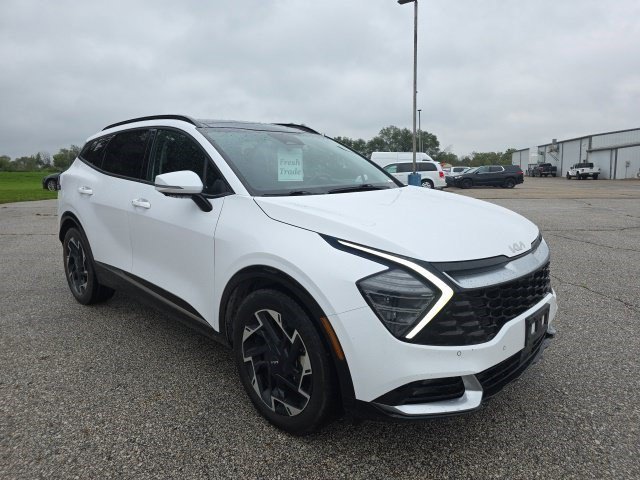 Used 2023 Glacial White Pearl Kia SX-Prestige image 1