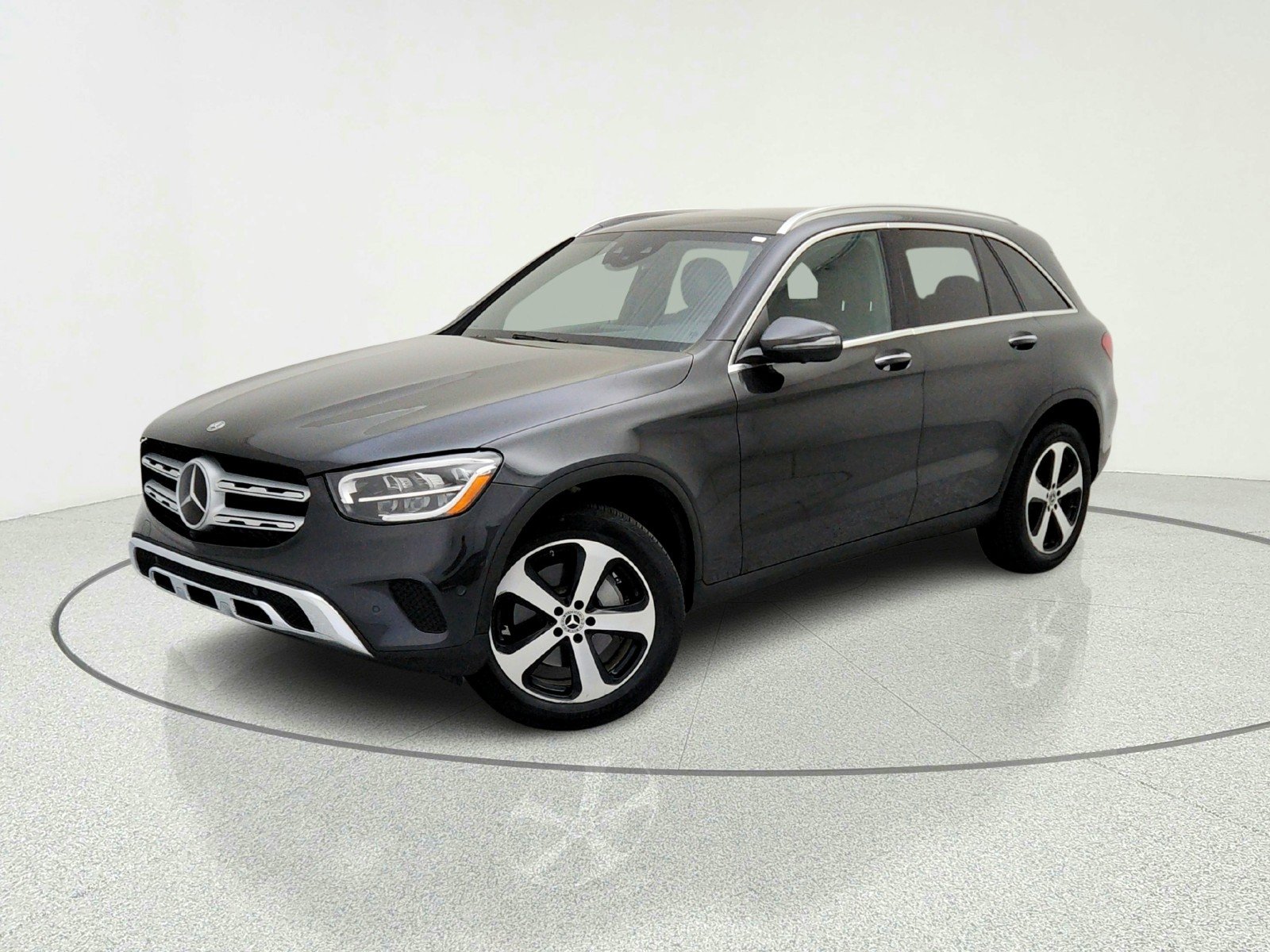 Certified Used 2021 Graphite Grey Metallic Mercedes-Benz GLC 300 image 1