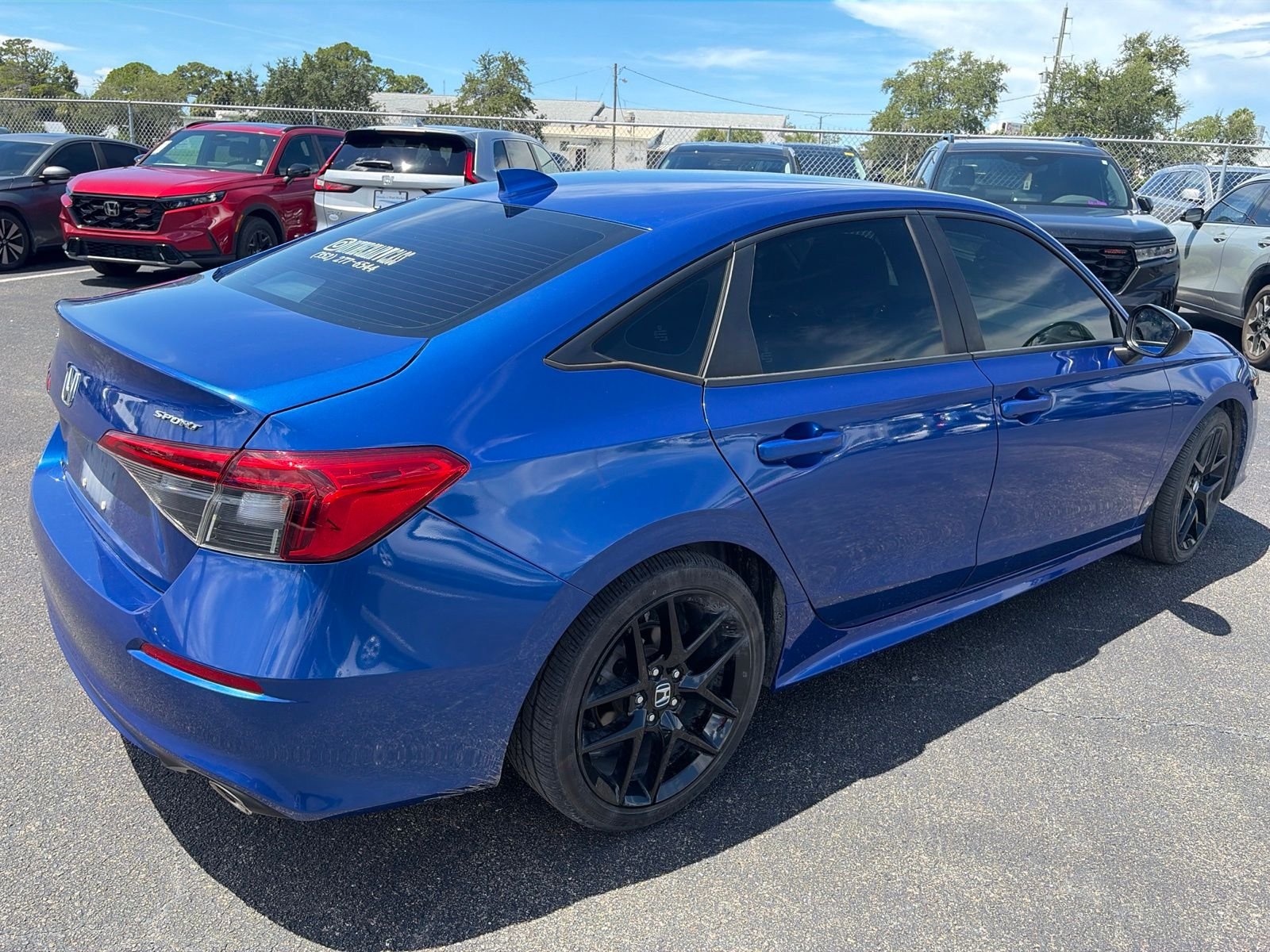Used 2022 Blue Honda Sport image 7