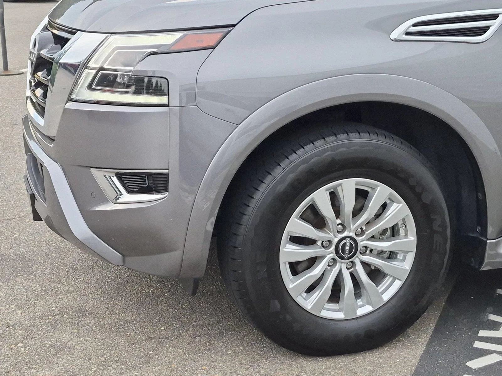 Used 2024 Gun Metallic Nissan SV image 9