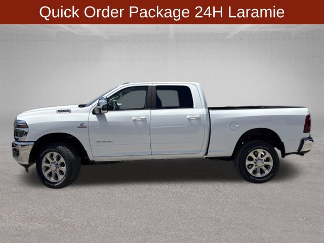 New 2026 Bright White Clear-Coat Exterior Paint RAM Laramie image 2