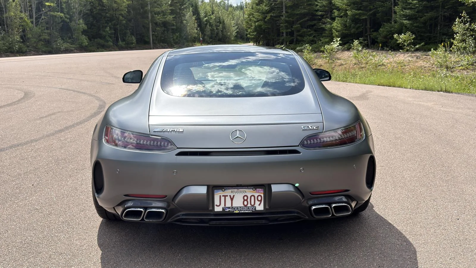 Used 2020 Grey Mercedes-Benz AMG GT C Coupe image 10