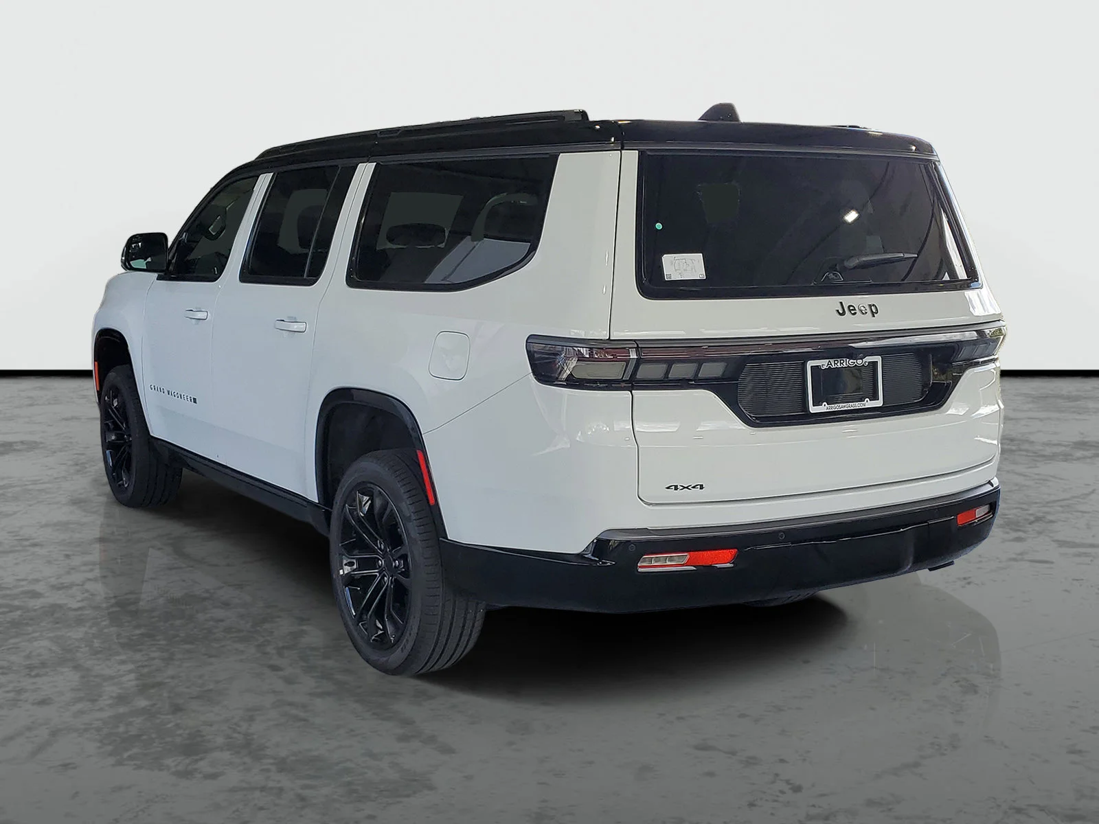 New 2026 Bright White Clear-Coat Exterior Paint Jeep Summit Obsidian image 2