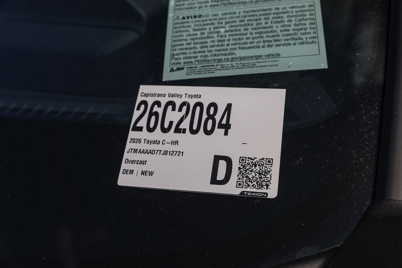New 2026 Overcast Toyota  SE image 27