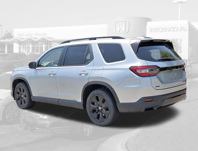 New 2026 Solar Silver Metallic Honda Black Edition image 3